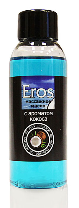 Массажное масло Eros Tropic кокос 50мл 