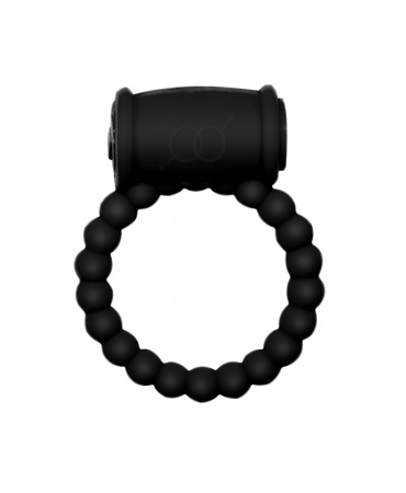 Эрекционное кольцо Rings Drums Black 6 см