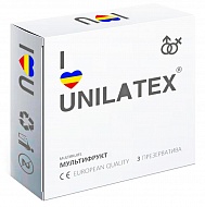 Презервативы Unilatex Multifruits цвет ароматизированные 3 шт.