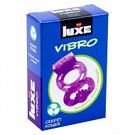 Виброкольцо Luxe Vibro Секрет Кощея+презерватив