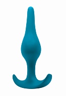 Анальная пробка Spice it up Smooth Aquamarine 12,5 см